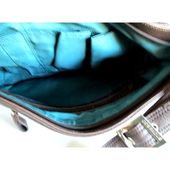 Stone & Co. Brown Leather Shoulder Adjustable Strap Purse - Picture 10 of 12